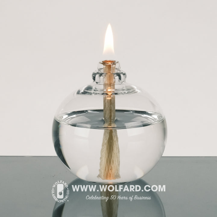 Wolfard Flower Bulb Oil Lamps - Wolfard Glassblowing Co.