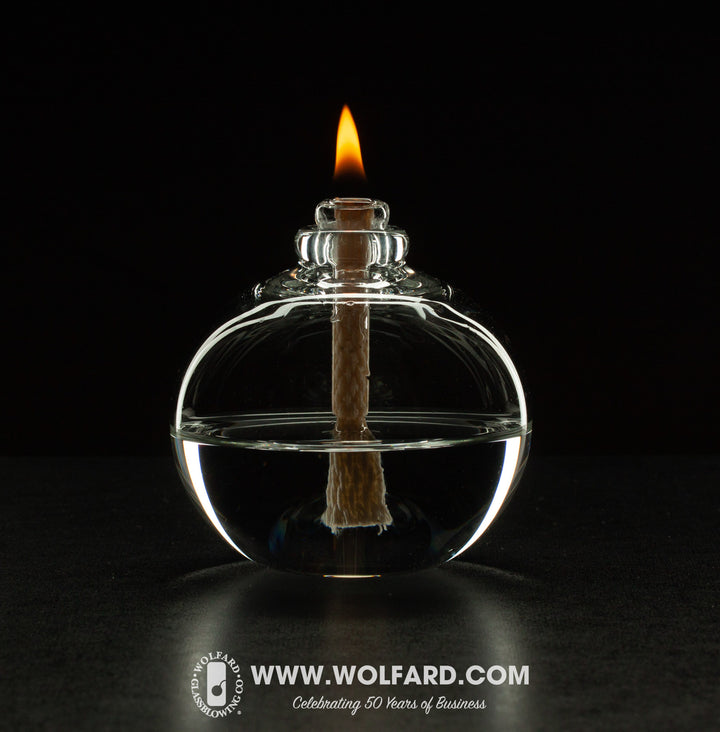 Wolfard Flower Bulb Oil Lamps - Wolfard Glassblowing Co.