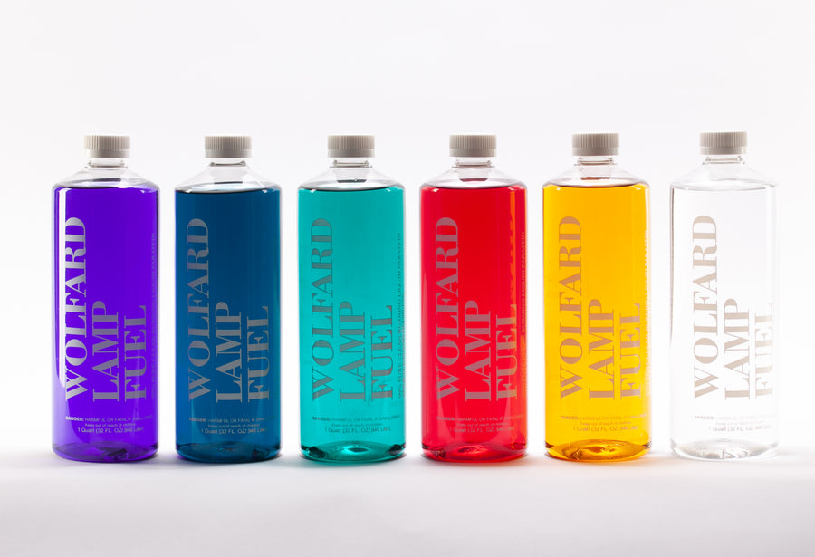 Original Wolfard Oil Lamps & Lamp Fuel Wolfard Glassblowing Co.