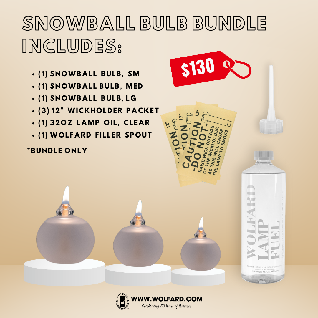 Wolfard Snowball Oil Lamps