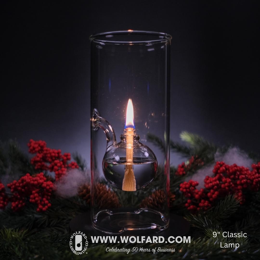 Wolfard Classic Oil Lamp – Wolfard Glassblowing Co. Wolfard Classic Oil Lamp – Wolfard Glassblowing Co.