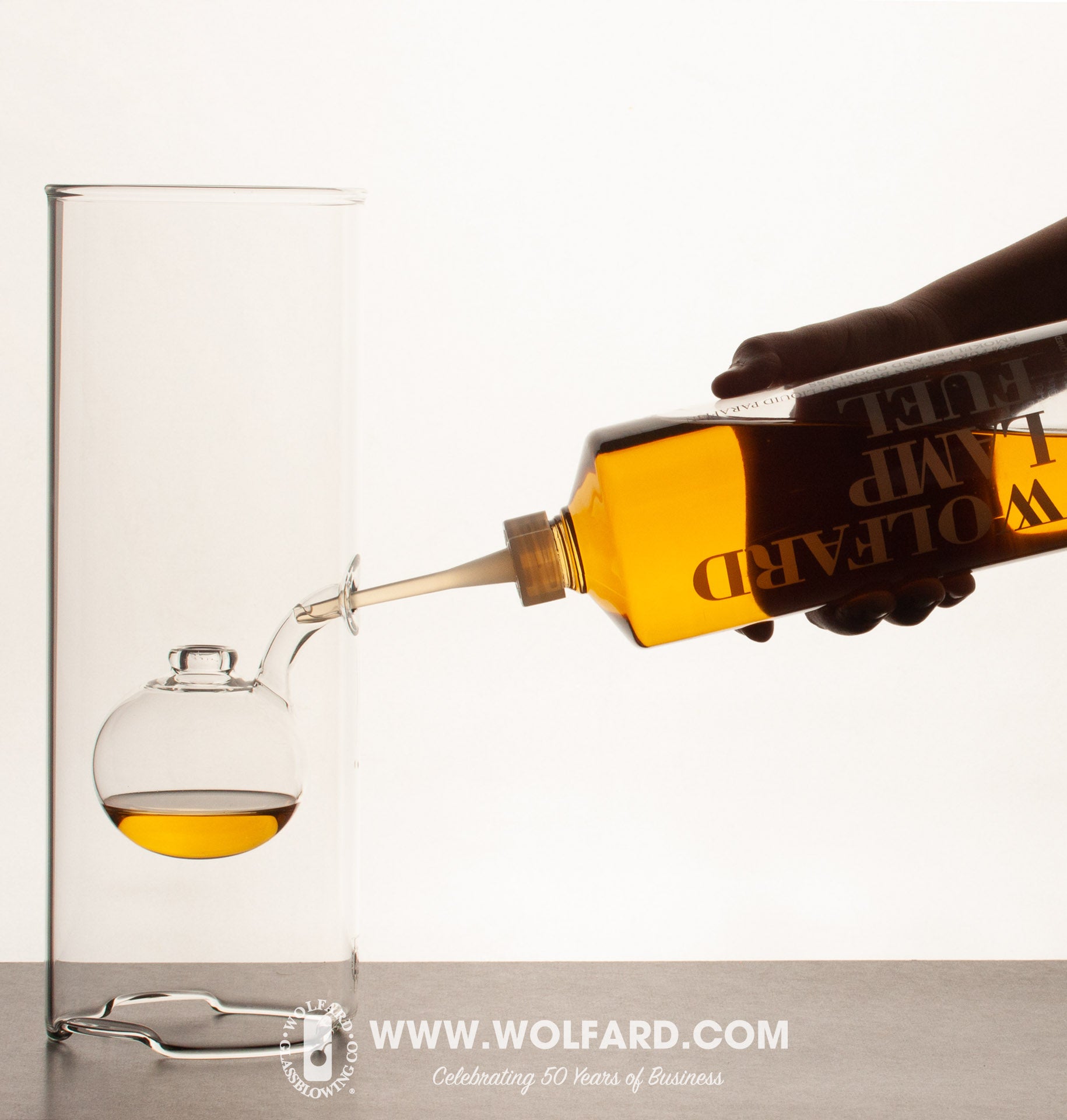 Trio - Classic Wolfard Oil Lamps – Wolfard Glassblowing Co.