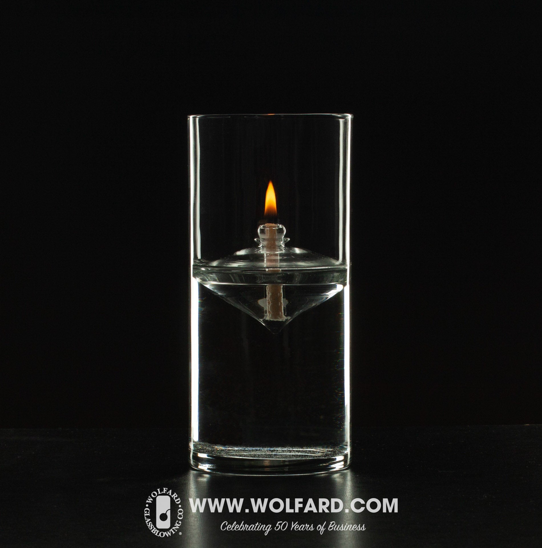 Trio - Wolfard Floater Oil Lamps – Wolfard Glassblowing Co.
