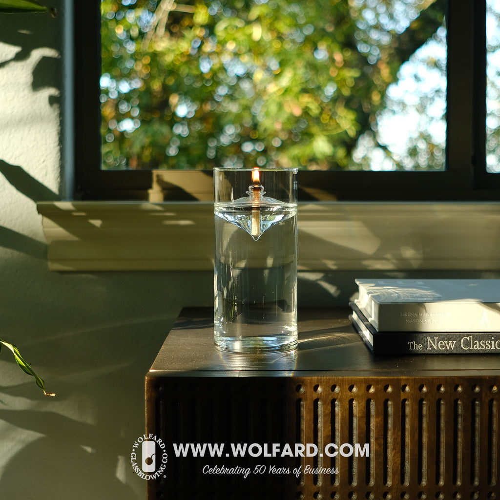 Wolfard Floater Oil Lamp – Wolfard Glassblowing Co.