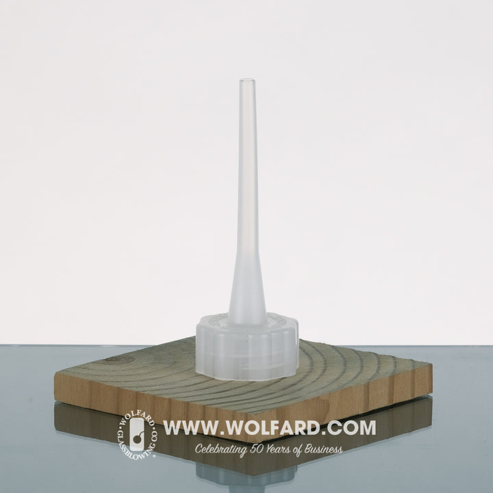 Wolfard Oil Lamp Filler Spout - Wolfard Glassblowing Co.