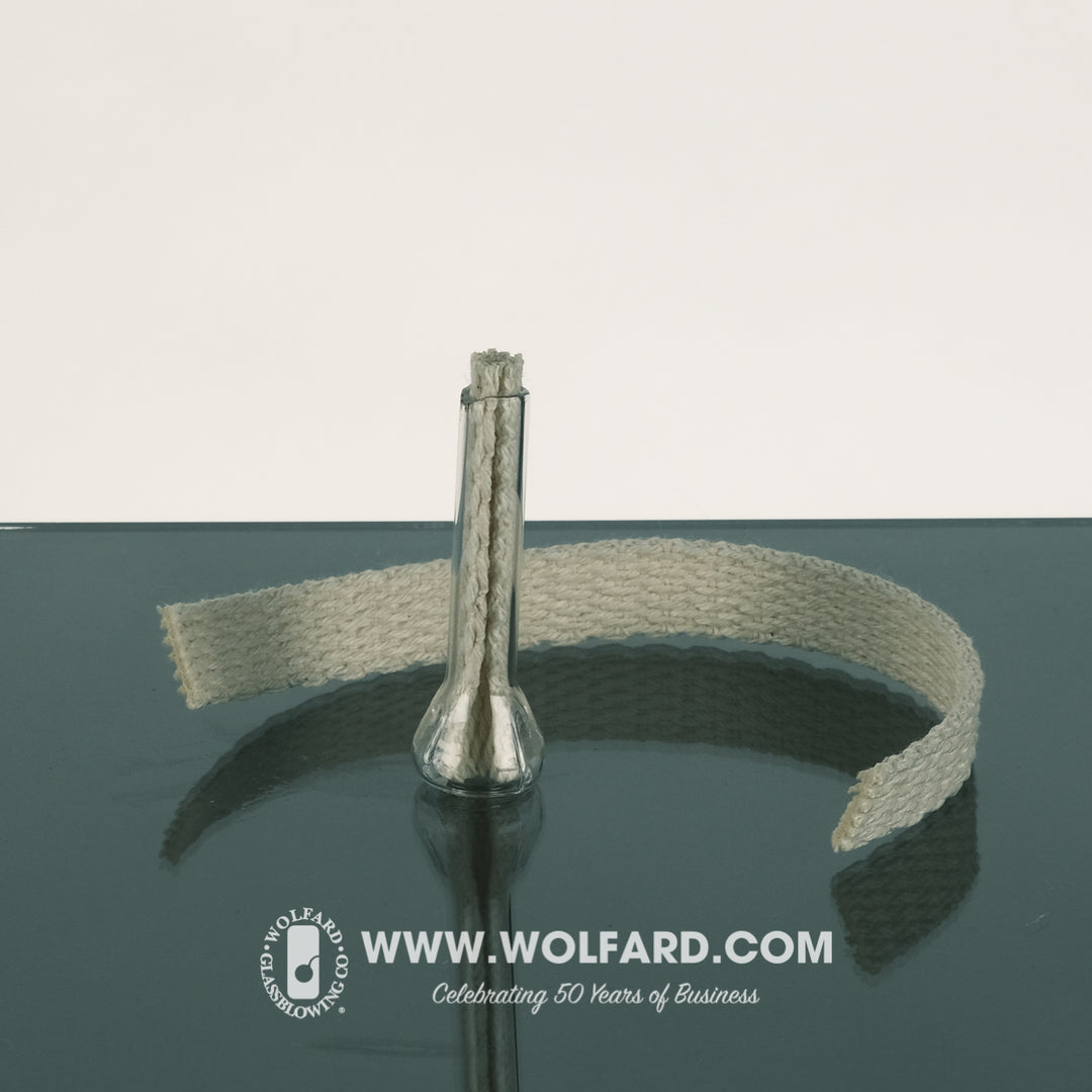 Wolfard Oil Lamp Wick Holder Packets - Wolfard Glassblowing Co.