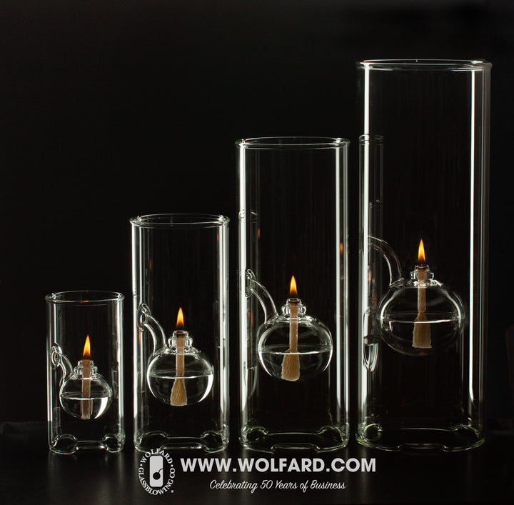 Wolfard Classic Oil Lamp - Wolfard Glassblowing Co.